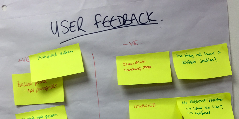 User Feedback
